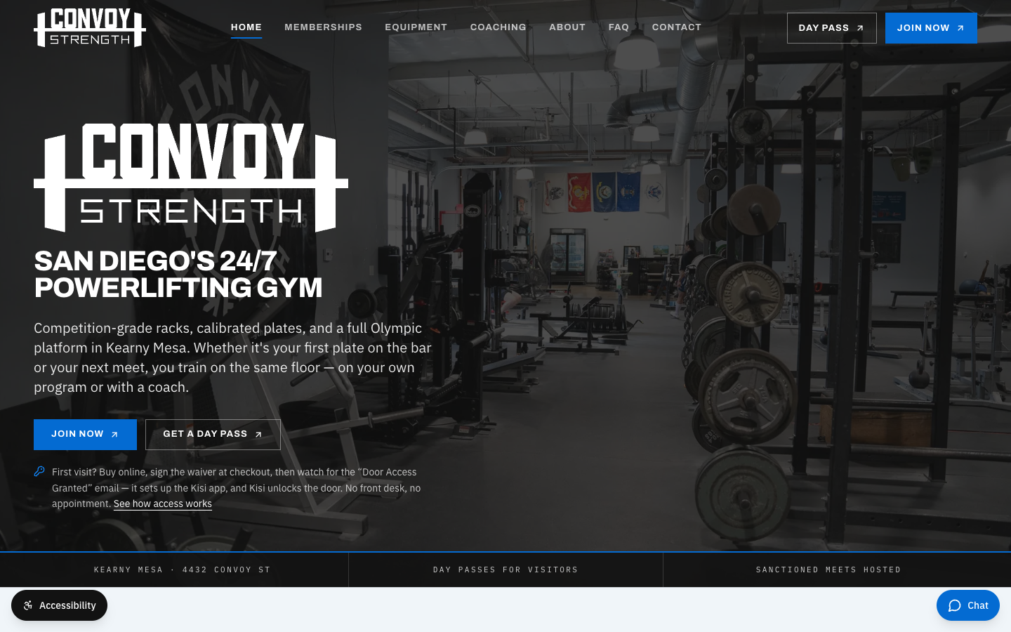 Convoy Strength — website by NTechStorm